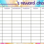 7+ Reward Chart Templates - Free Sample, Example Format inside Reward Chart Template Word