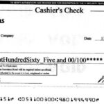 Account Security: Cashier's Check Regarding Cashiers Check Template
