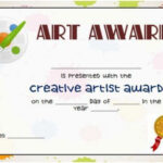 Art Certificate Template Free In 2020 | Certificate in Art Certificate Template Free