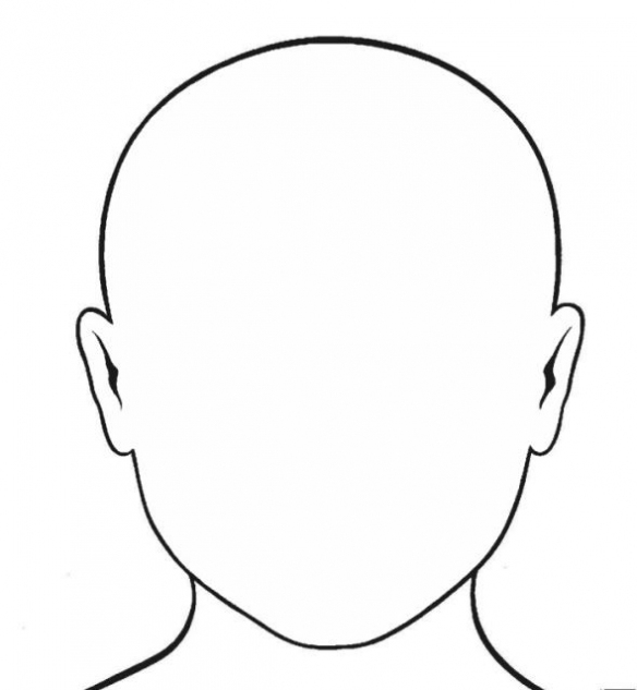 Blank-Face (Jpeg Image, 590X639 Pixels) - Scaled (97 within Blank Face Template Preschool