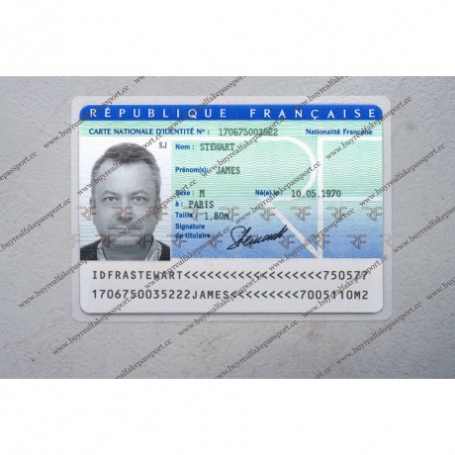 Buy French Original Id Card Online, Fake National Id Card Of intended for French Id Card Template