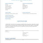 Construction Work Completion Certificates For Ms Word | Word in Certificate Of Completion Template Construction