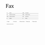 Fax Cover Sheet pertaining to Fax Cover Sheet Template Word 2010