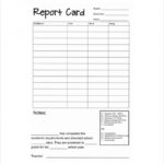 Free 15+ Sample Report Card Templates In Pdf | Ms Word in Report Card Template Pdf