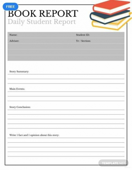 Free Book Report Template - Pdf | Word (Doc) | Apple (Mac throughout Story Report Template