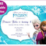 Frozen+Free+Printable+Invitations+Templates | Free Frozen with regard to Frozen Birthday Card Template