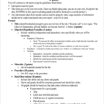 Lab Report Template Chemistry (1) - Templates Example throughout Lab Report Template Chemistry