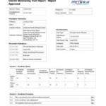 Monitoring Report Template Clinical Trials (1) - Templates intended for Monitoring Report Template Clinical Trials