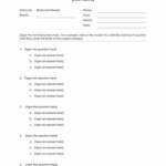 Multiple-Choice Test Or Survey (3-Answer) with regard to Test Template For Word