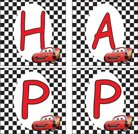 Pin On Party Ideas regarding Cars Birthday Banner Template