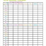Study Time Table Template Worksheet | Revision Timetable pertaining to Blank Revision Timetable Template