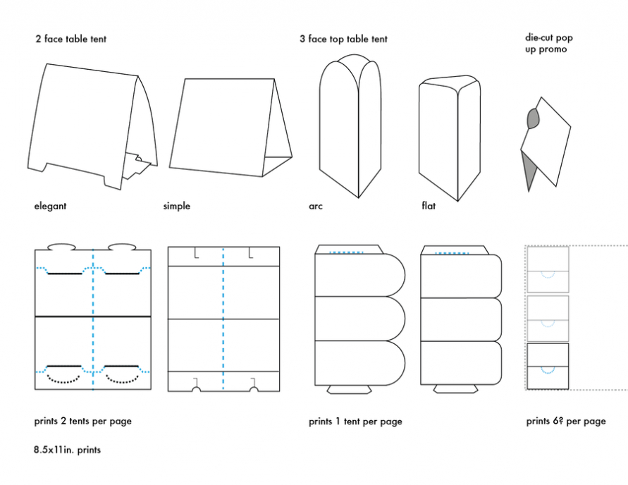 Table Tents Template Types By Carrensoriano On Deviantart within Blank Tent Card Template
