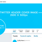 Ultimate Guide To Twitter Header Sizes With Psd Templates for Twitter Banner Template Psd