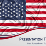 United States Flag Powerpoint Template - Presentationgo inside American Flag Powerpoint Template