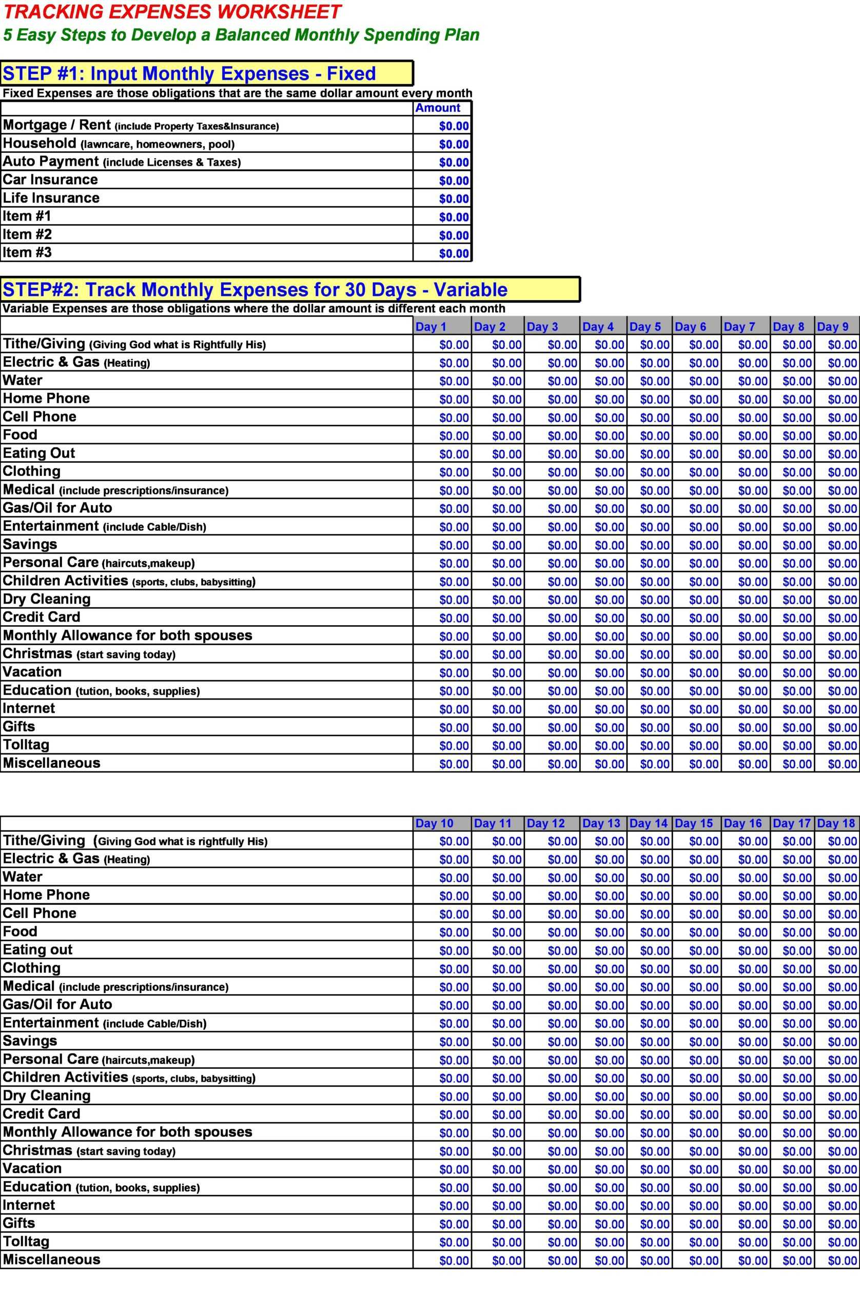 11 Best Business Expense Spreadsheets (11% Free) - TemplateArchive Throughout Lawn Care Business Budget Template Regarding Lawn Care Business Budget Template