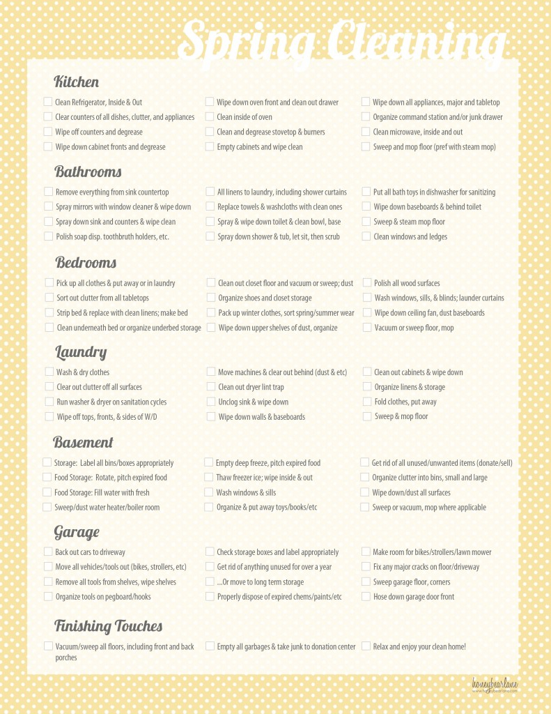 11 Best Church Cleaning Checklist Printable - printablee For Church Cleaning Checklist Template