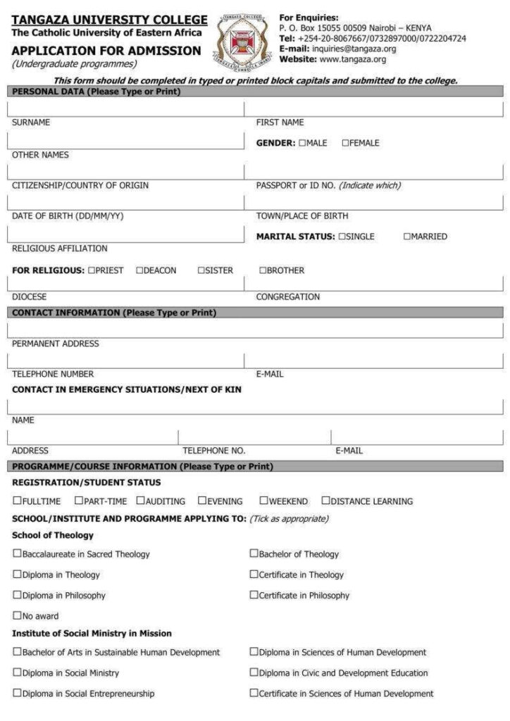 11+ College Application Form Templates - PDF, DOC, Docs  Free  For College Application Checklist Template