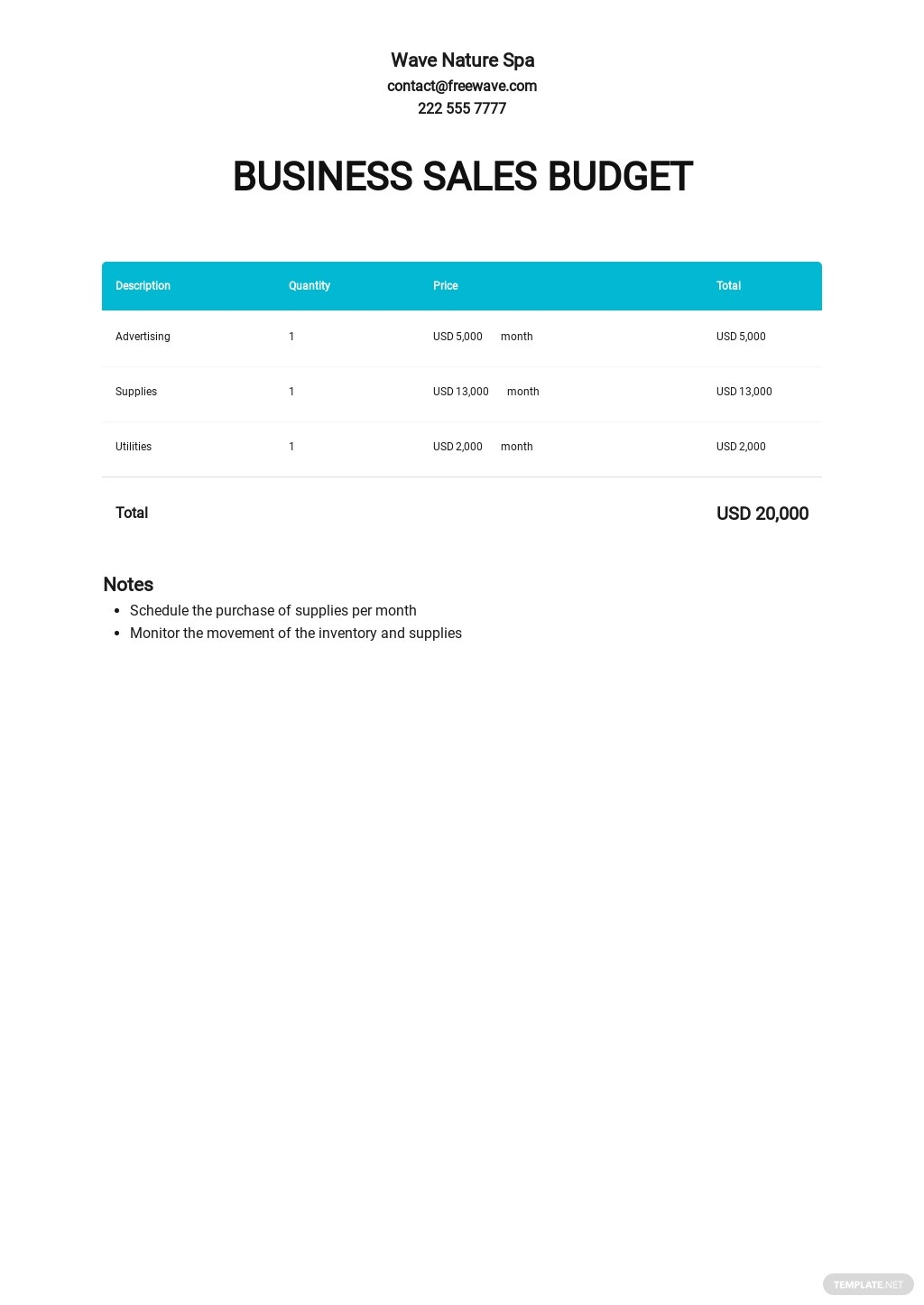 11+ FREE Budget Templates [Edit & Download]  Template Inside Young Professional Budget Template