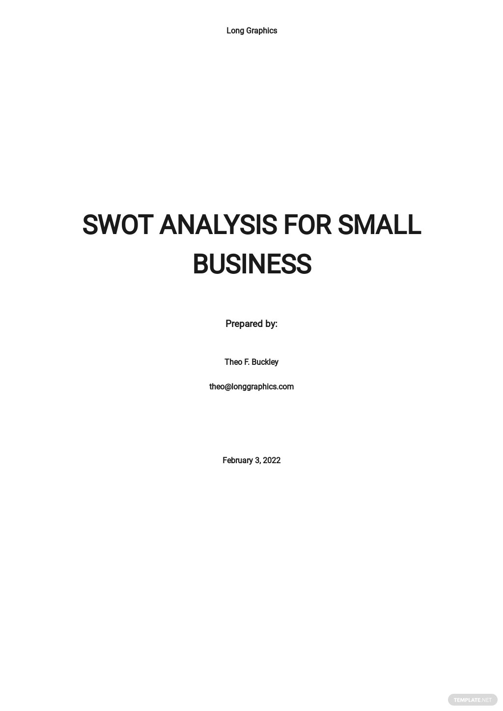 11+ FREE Business Analysis Templates [Edit & Download]  Template Throughout Small Business Analysis Template
