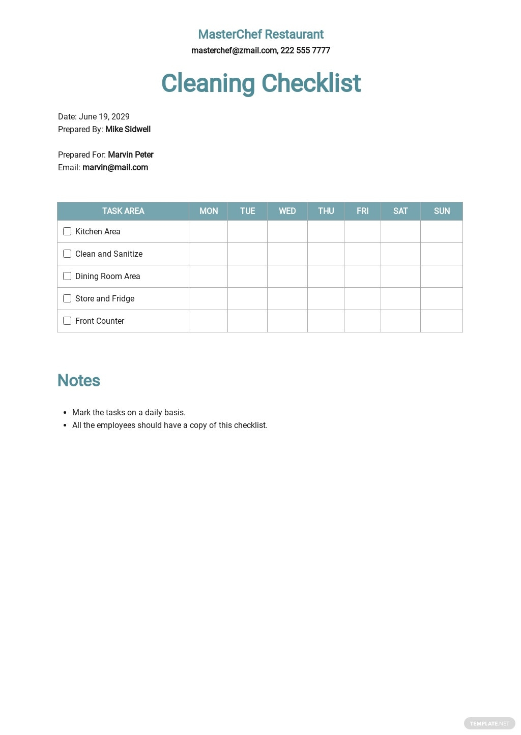 11+ FREE Hotel Checklist Templates [Edit & Download]  Template Inside Front Desk Checklist Template