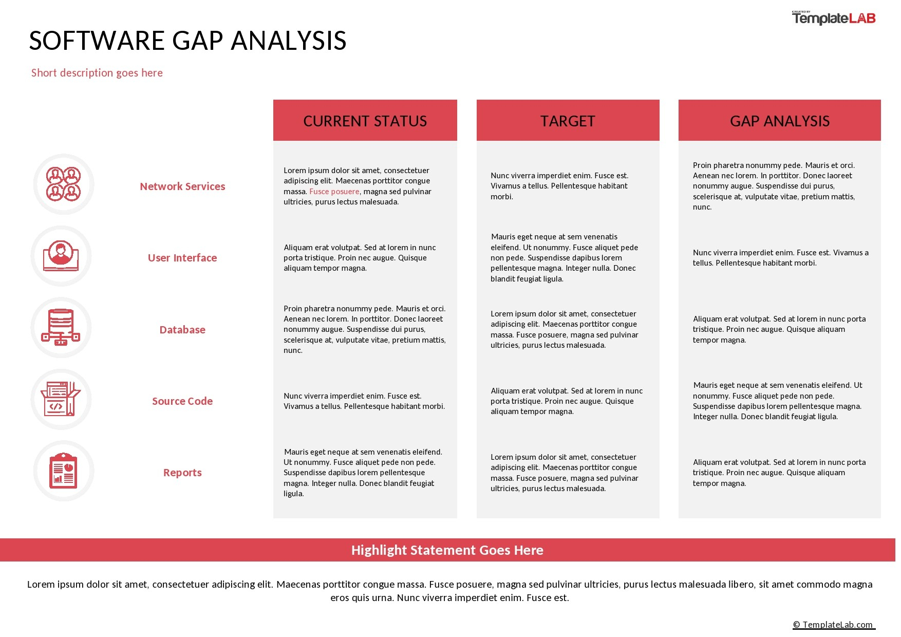 11 Gap Analysis Templates & Exmaples (Word, Excel, PDF) In Project Gap Analysis Template For Project Gap Analysis Template