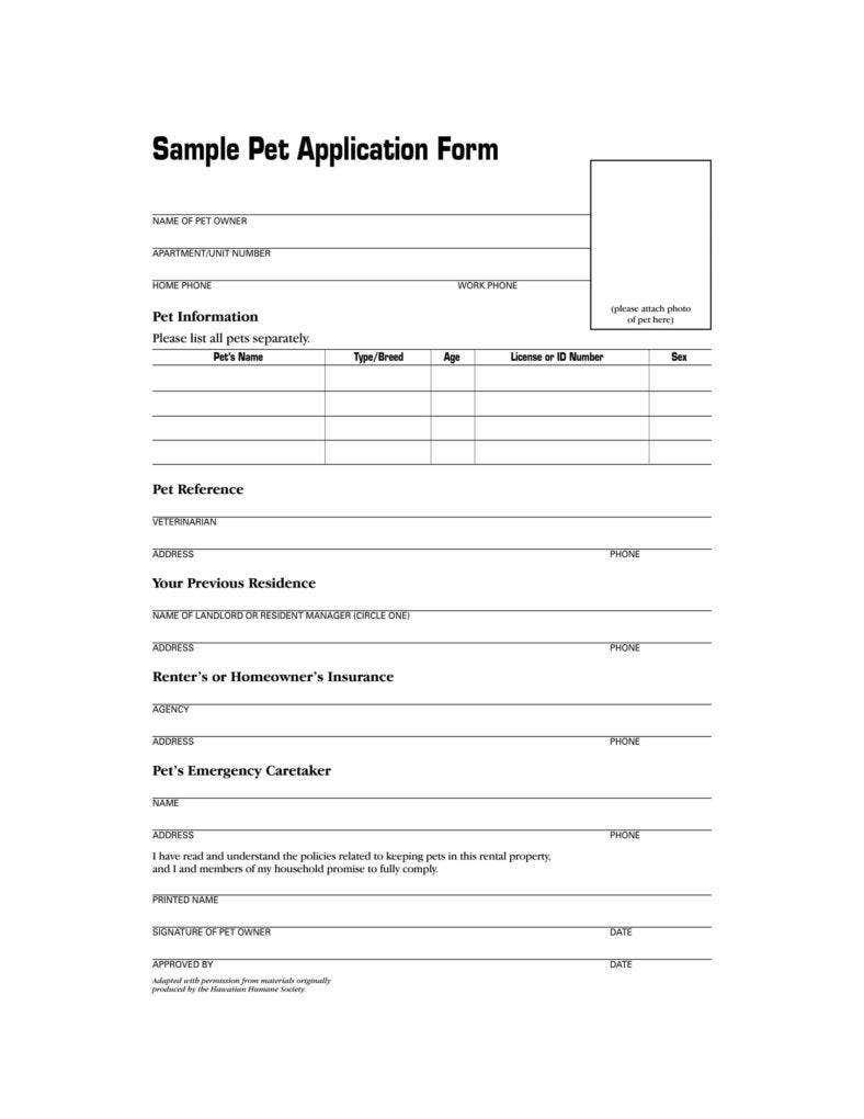 11+ Puppy Application Form Templates - PDF, DOC  Free & Premium  Intended For Animal Rescue Budget Template Throughout Animal Rescue Budget Template