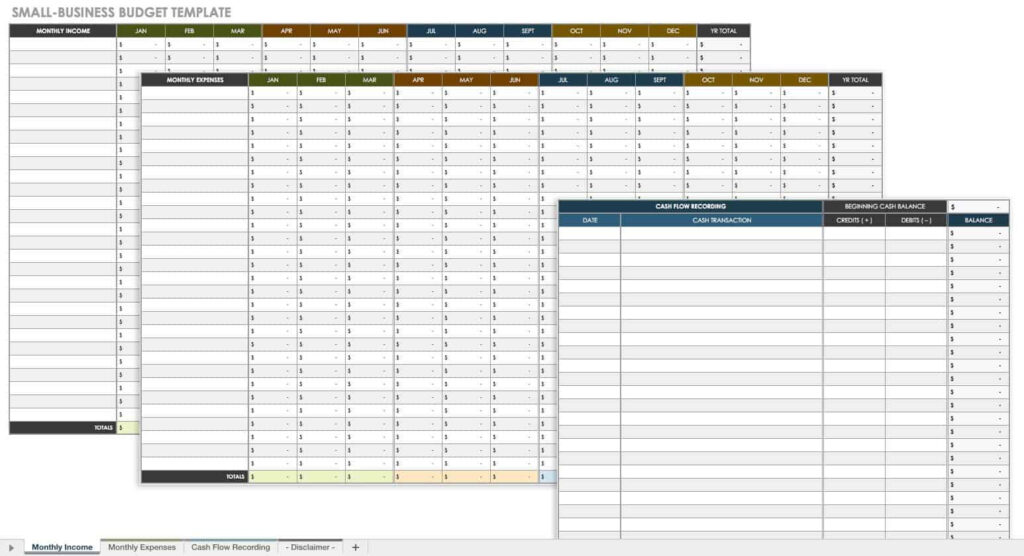All the Best Business Budget Templates  Smartsheet Throughout Foundation Budget Template