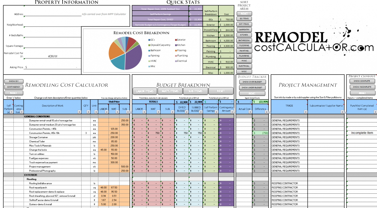 Bathroom Renovation Budget Worksheet Remodel Checklist Cost – layjao With Regard To Bathroom Renovation Budget Template With Bathroom Renovation Budget Template