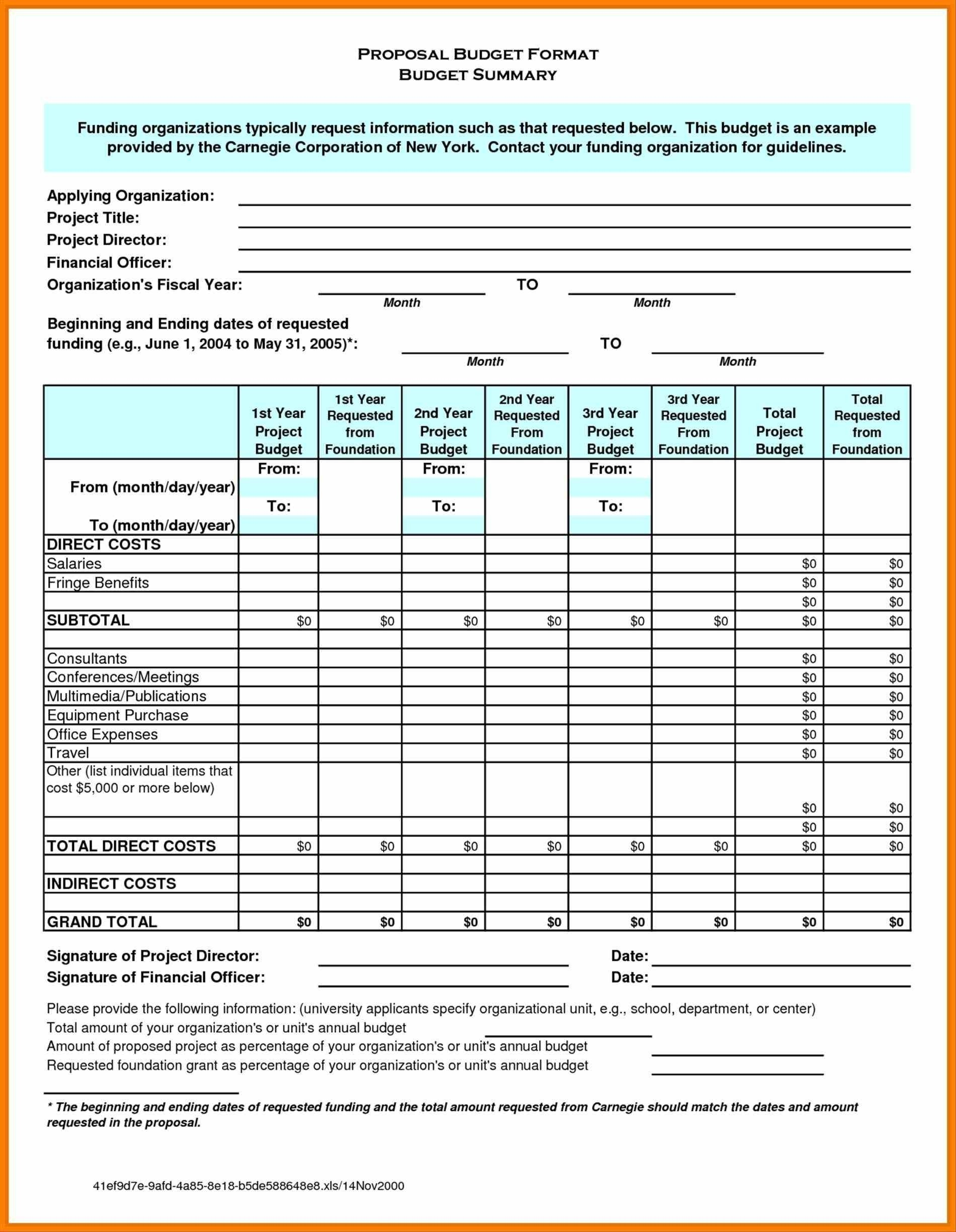 Business Annual Budget Template  Template Creator Pertaining To Foundation Budget Template Intended For Foundation Budget Template