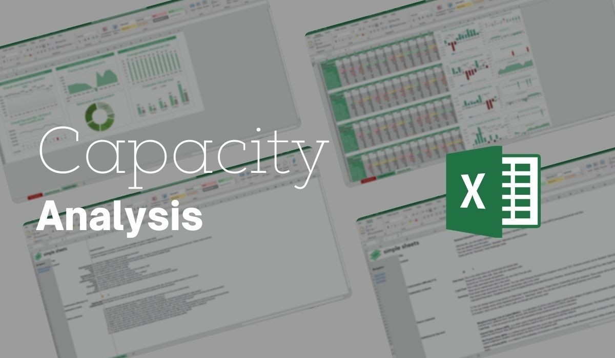 Capacity Planning Excel Template - Simple Sheets For Capacity Analysis Template For Capacity Analysis Template