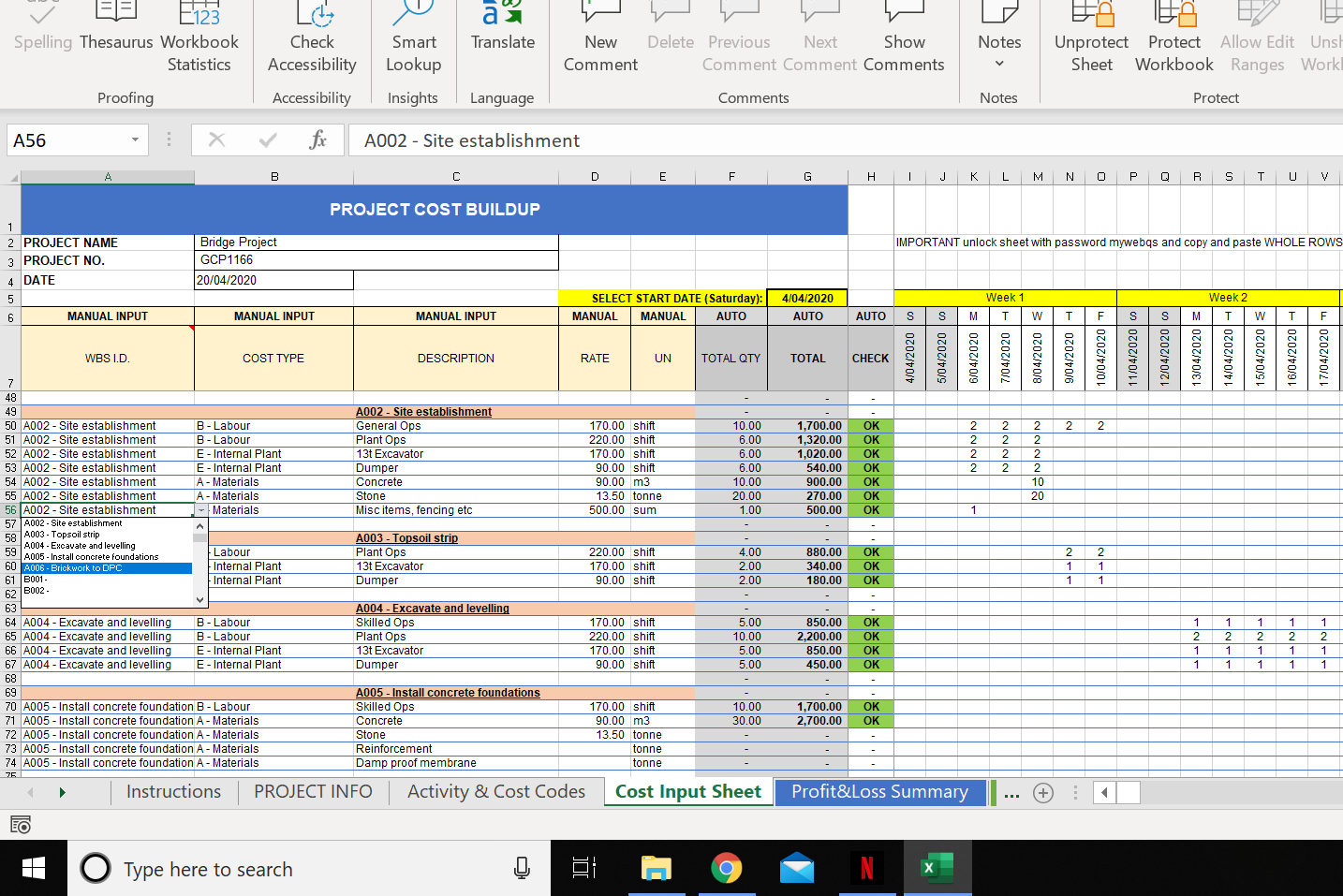 Construction Budget Excel Template / Cost Control Template - webQS With Project Cost Estimate And Budget Template Pertaining To Project Cost Estimate And Budget Template