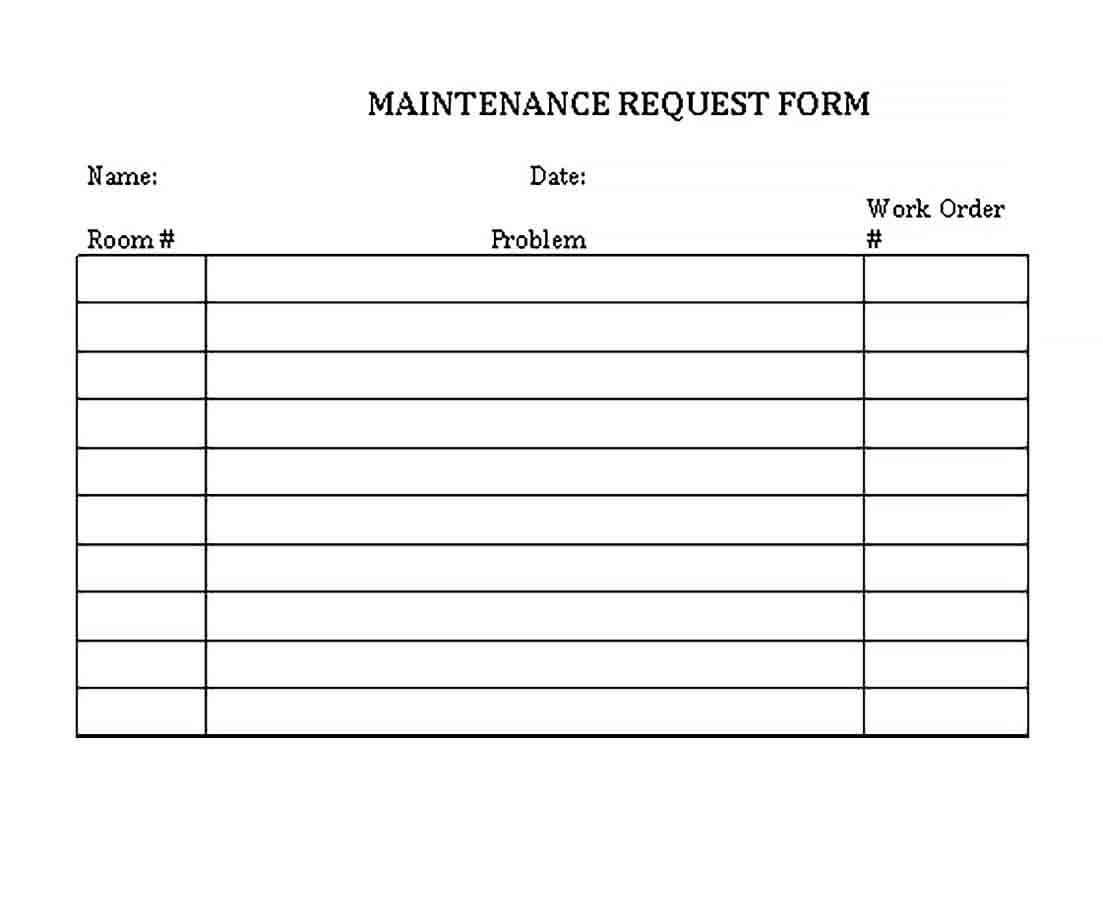Daily Checklist Template  In Hotel Maintenance Checklist Template For Hotel Maintenance Checklist Template