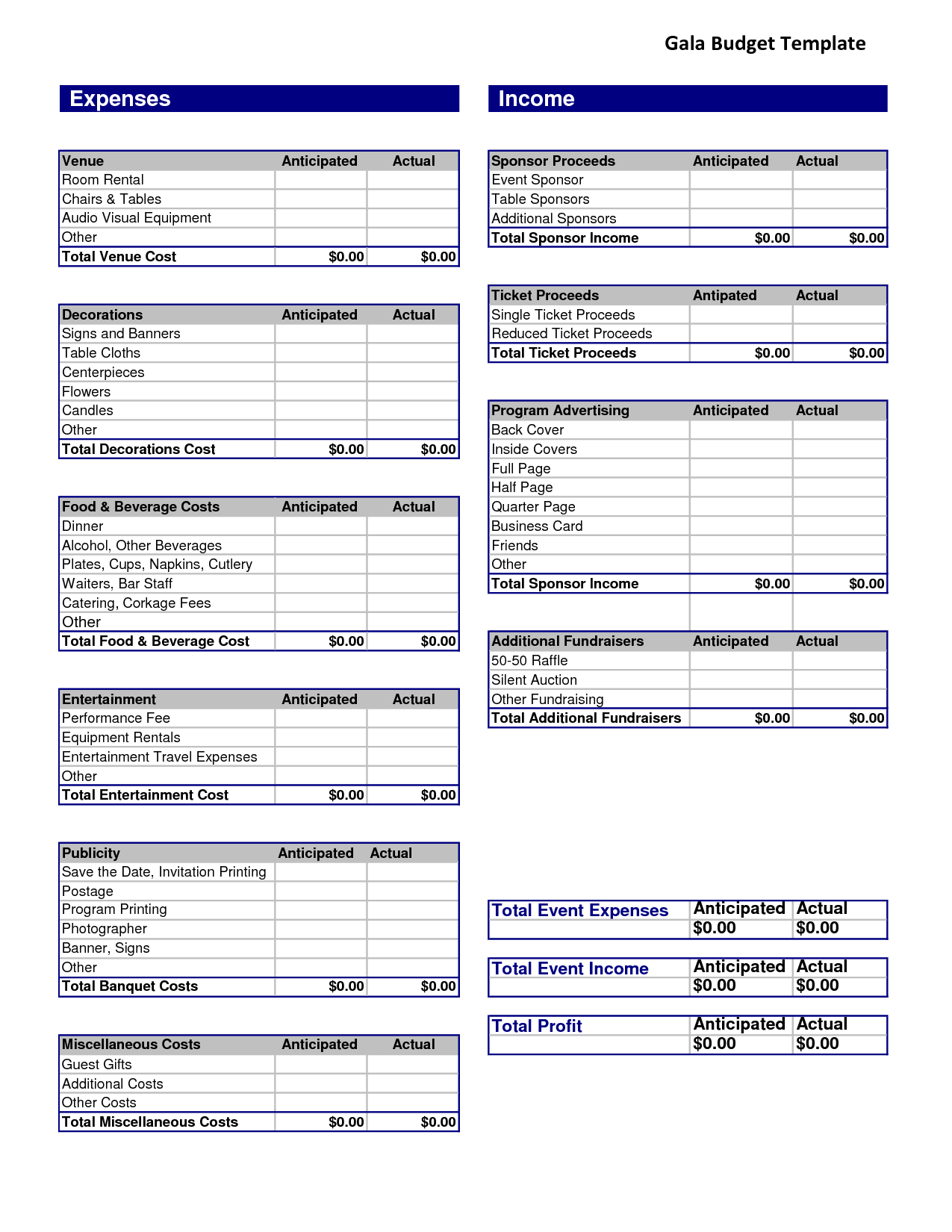 Download excel-templates-business-formatted-11 In Catering Business Budget Template Pertaining To Catering Business Budget Template