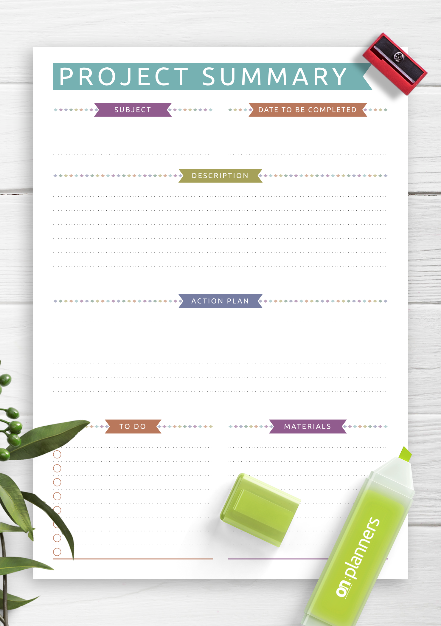 Download Printable Project Planning - Casual Style PDF Throughout Project Planning Checklist Template For Project Planning Checklist Template
