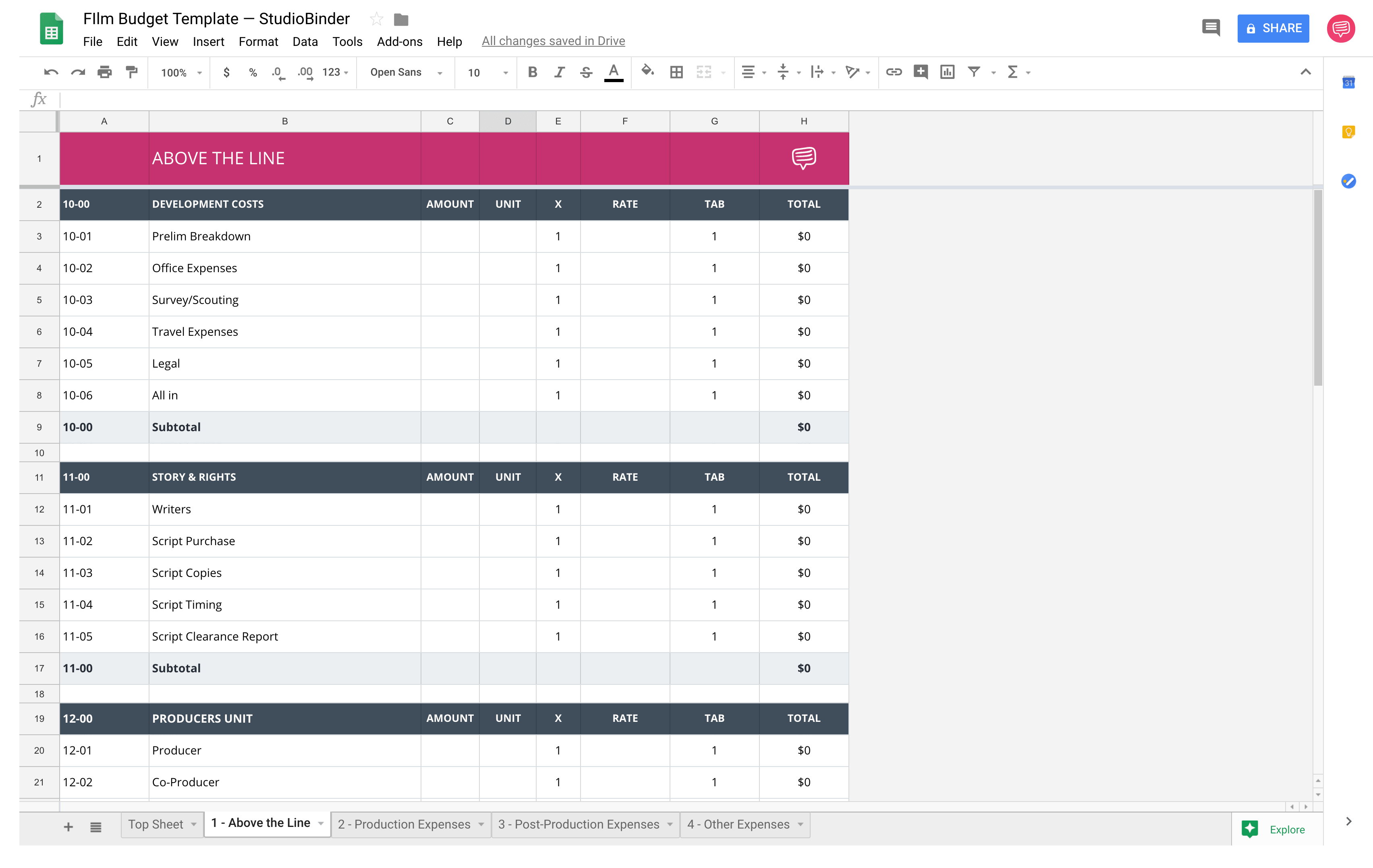 Download your FREE Film Budget Template for Film & Video Production Throughout Music Video Budget Template For Music Video Budget Template