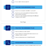 Emergency Preparedness Checklist Template For Business Continuity Checklist Template