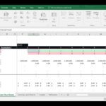 Financial Analysis - Basic Cash Flow Model with Free Excel Template Within Cash Flow Analysis Spreadsheet Template
