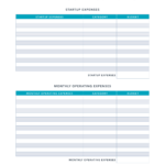 Free Business Budget Template for PDF  Excel  Google Sheets  Within Startup Company Budget Template