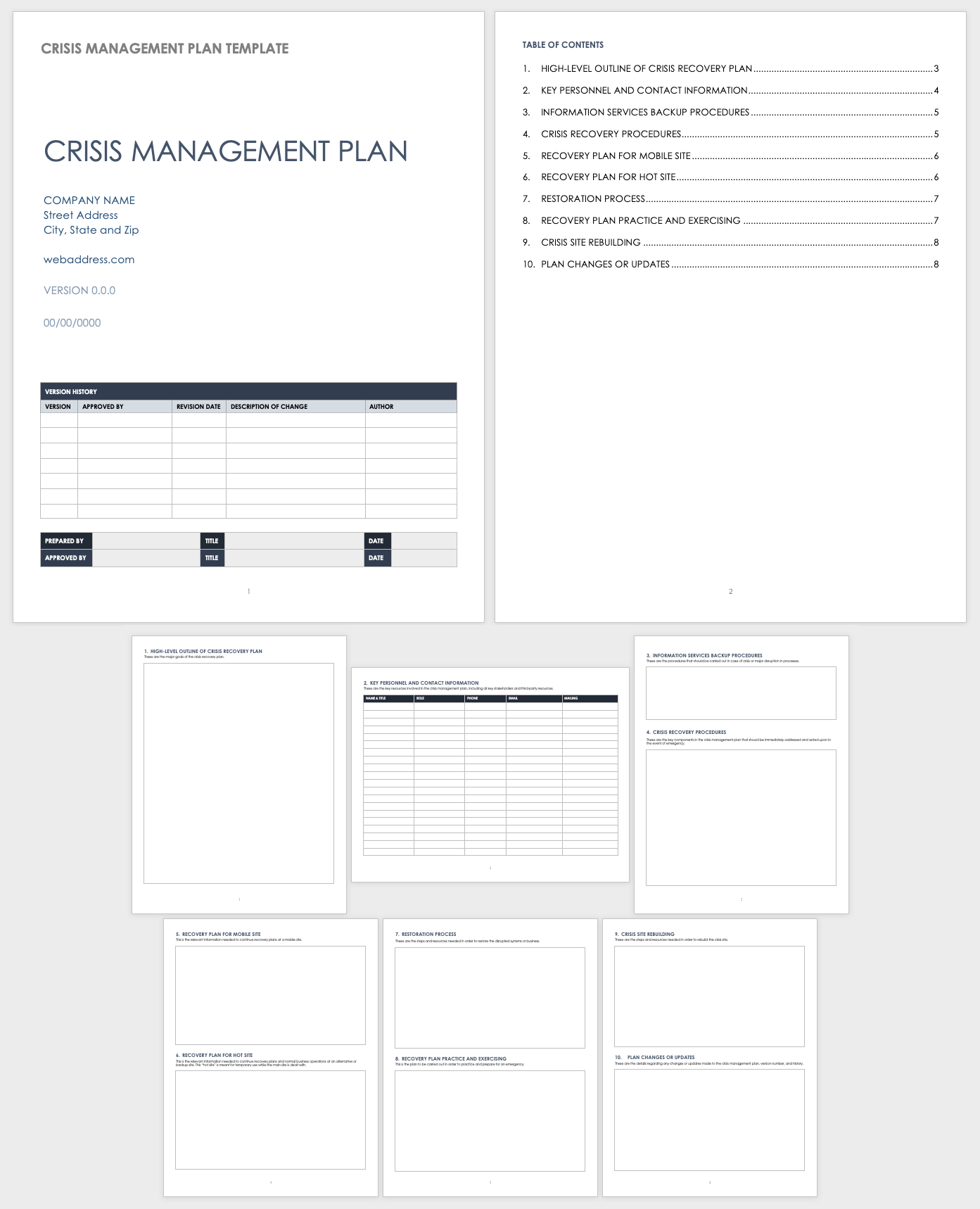 Free Crisis Management Templates  Smartsheet With Crisis Management Checklist Template With Regard To Crisis Management Checklist Template
