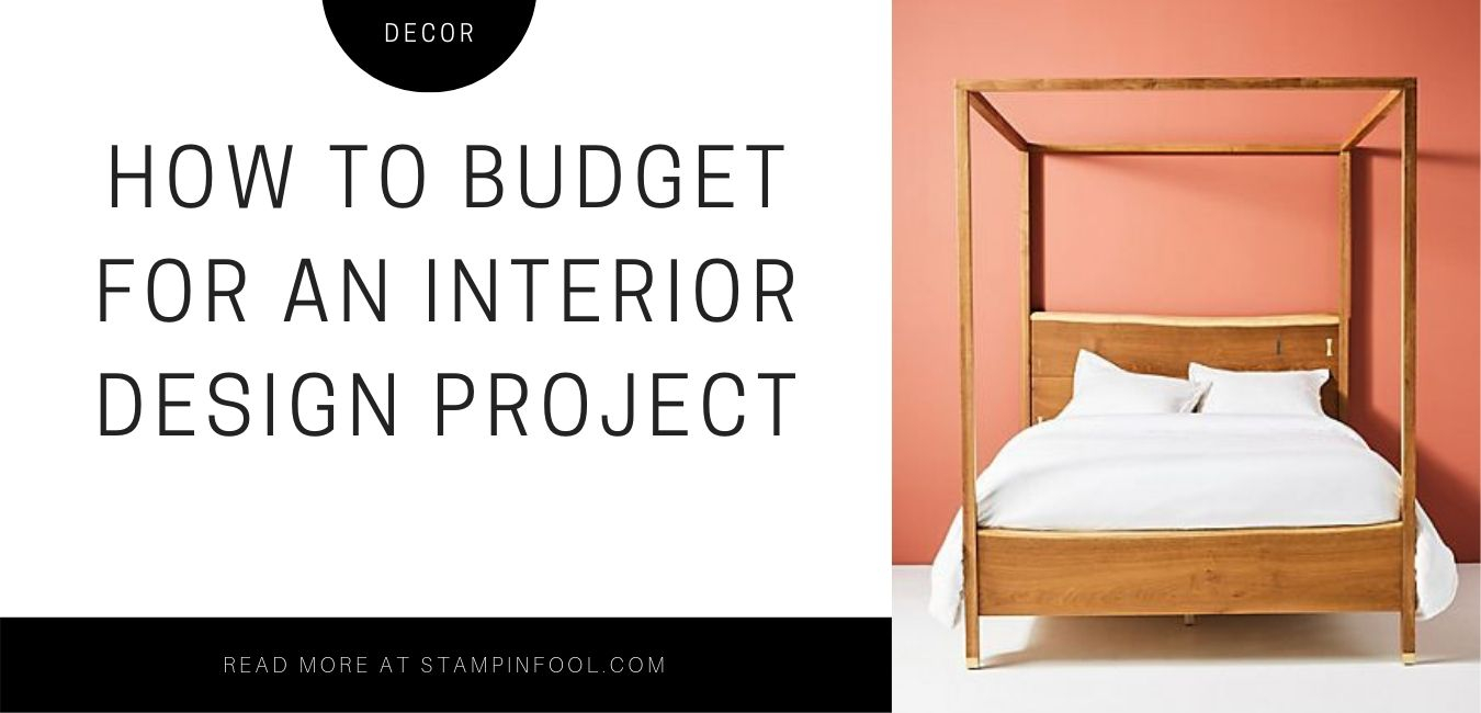 How to Budget for a Home Decor Project + FREE Budget Spreadsheet Within Interior Design Budget Template For Interior Design Budget Template