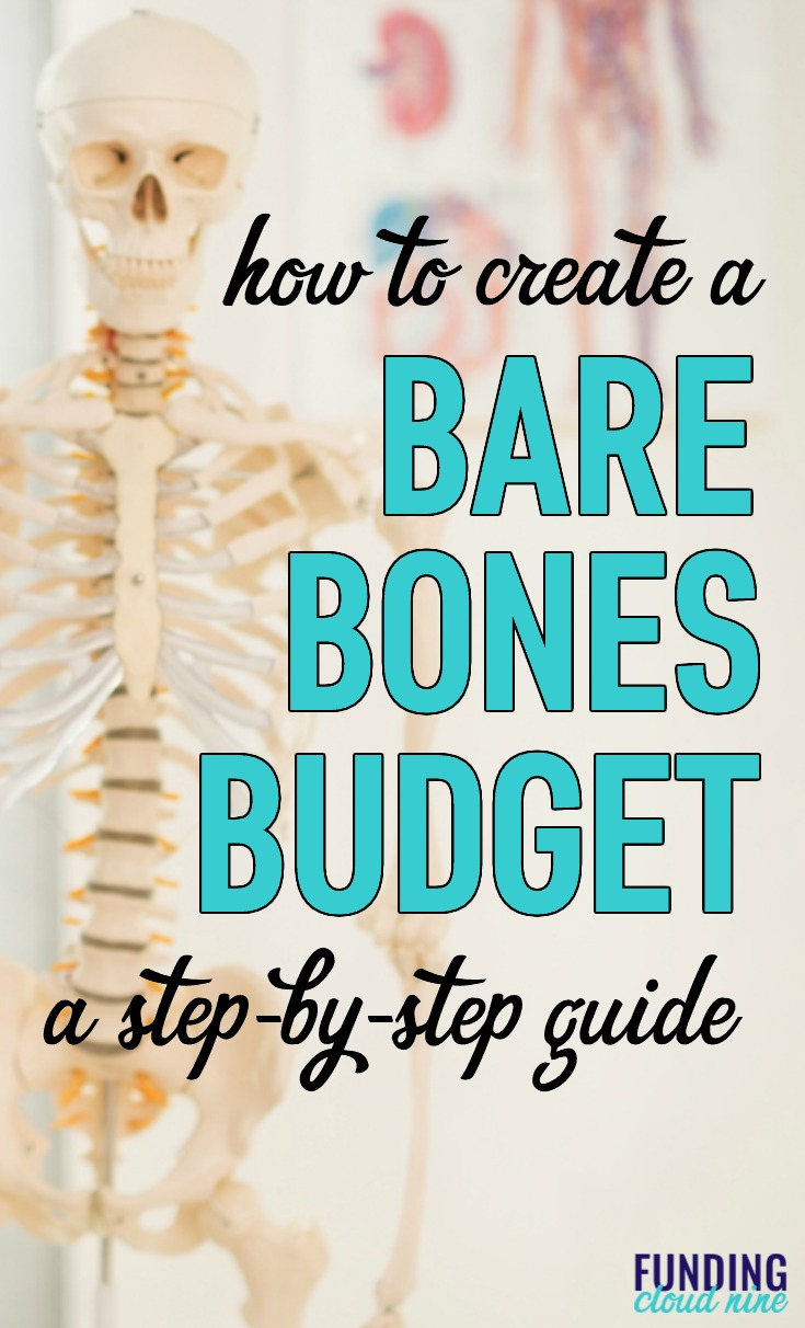 How to Create a Bare Bones Budget (+ Free Worksheet) With Regard To Bare Bones Budget Template With Bare Bones Budget Template