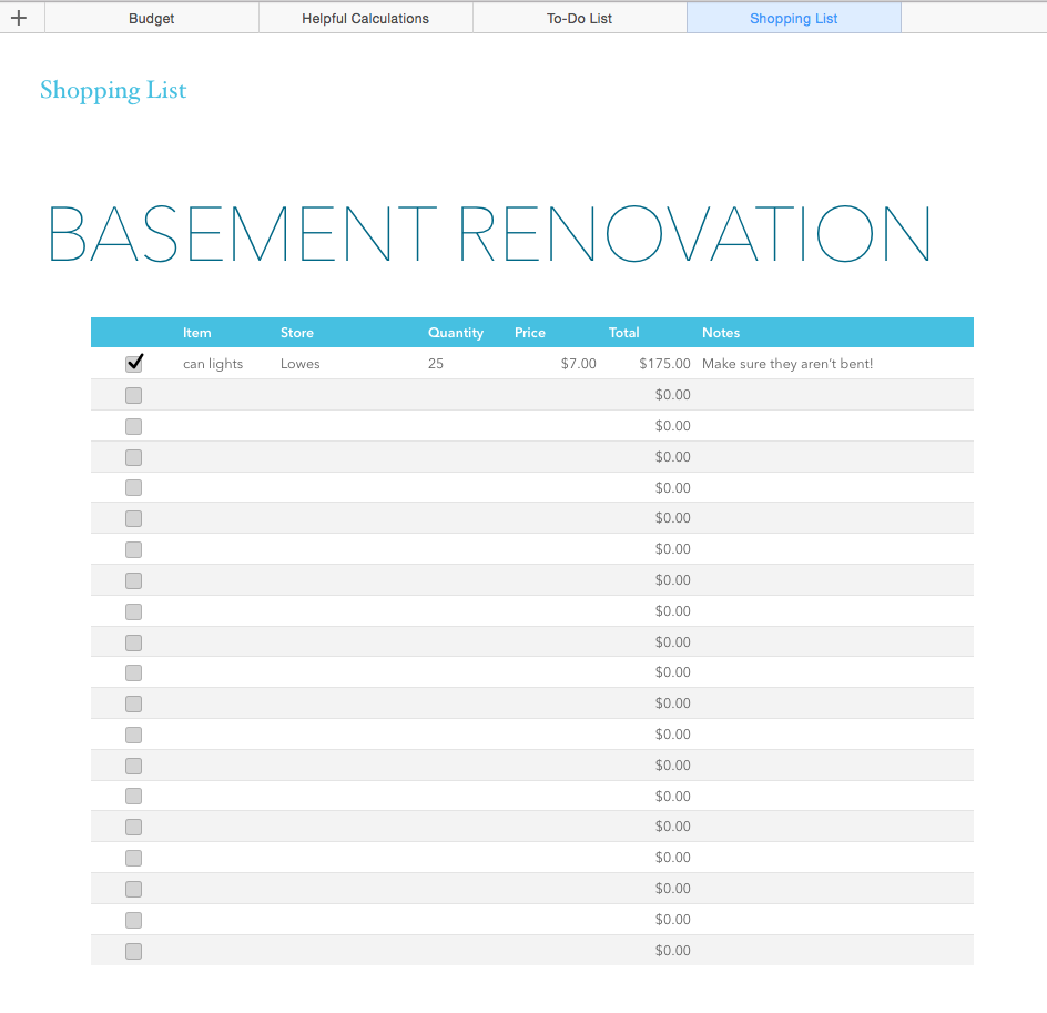 Kitchen Renovation Budget—Excel Template With Regard To Kitchen Renovation Budget Template Within Kitchen Renovation Budget Template