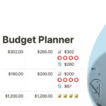 Notion Tips: Simple Budget Planning Within Point Zero Budget Template