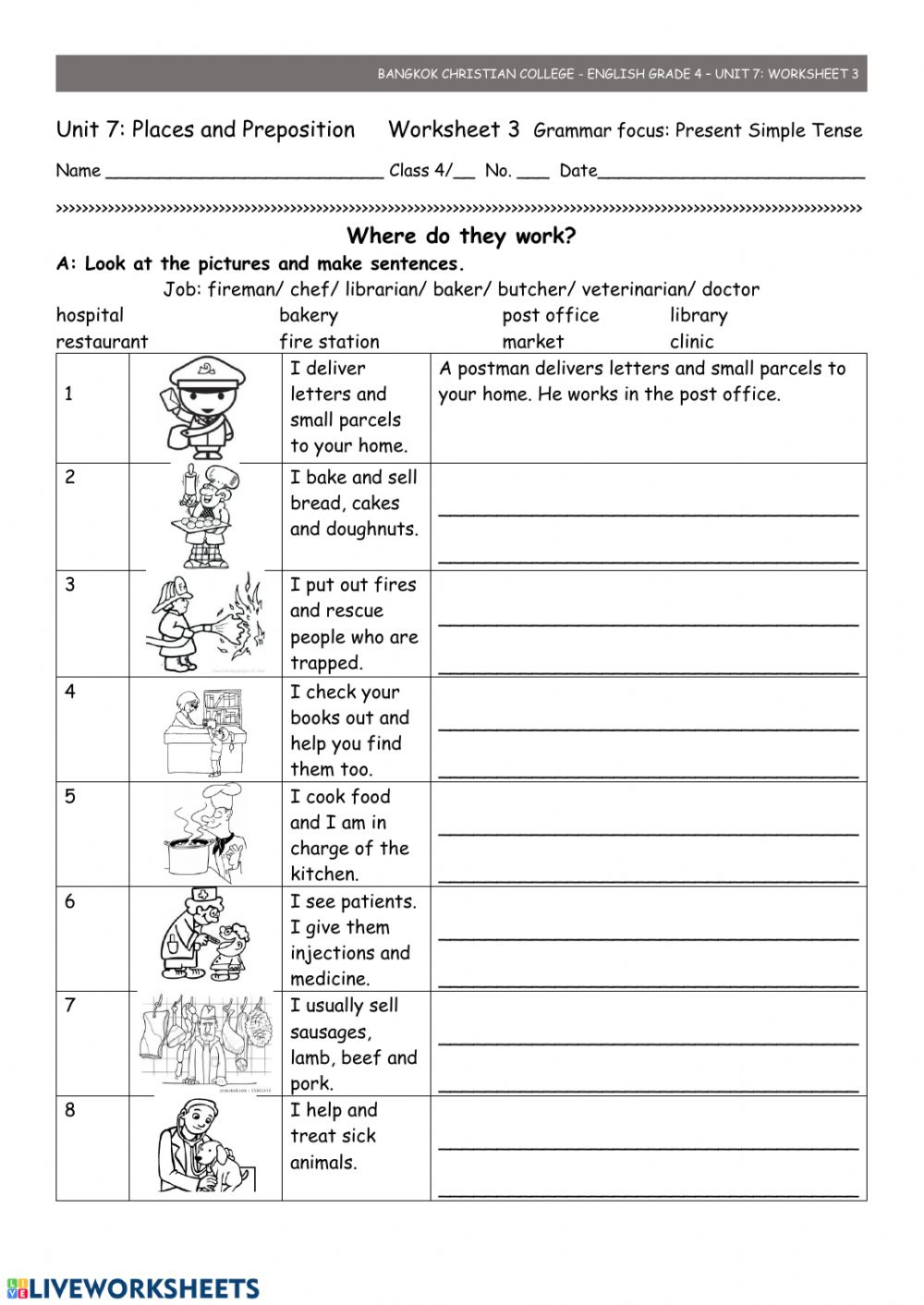 Places People Work Interactive Worksheet For Printable Finance  With Regard To Animal Rescue Budget Template Intended For Animal Rescue Budget Template