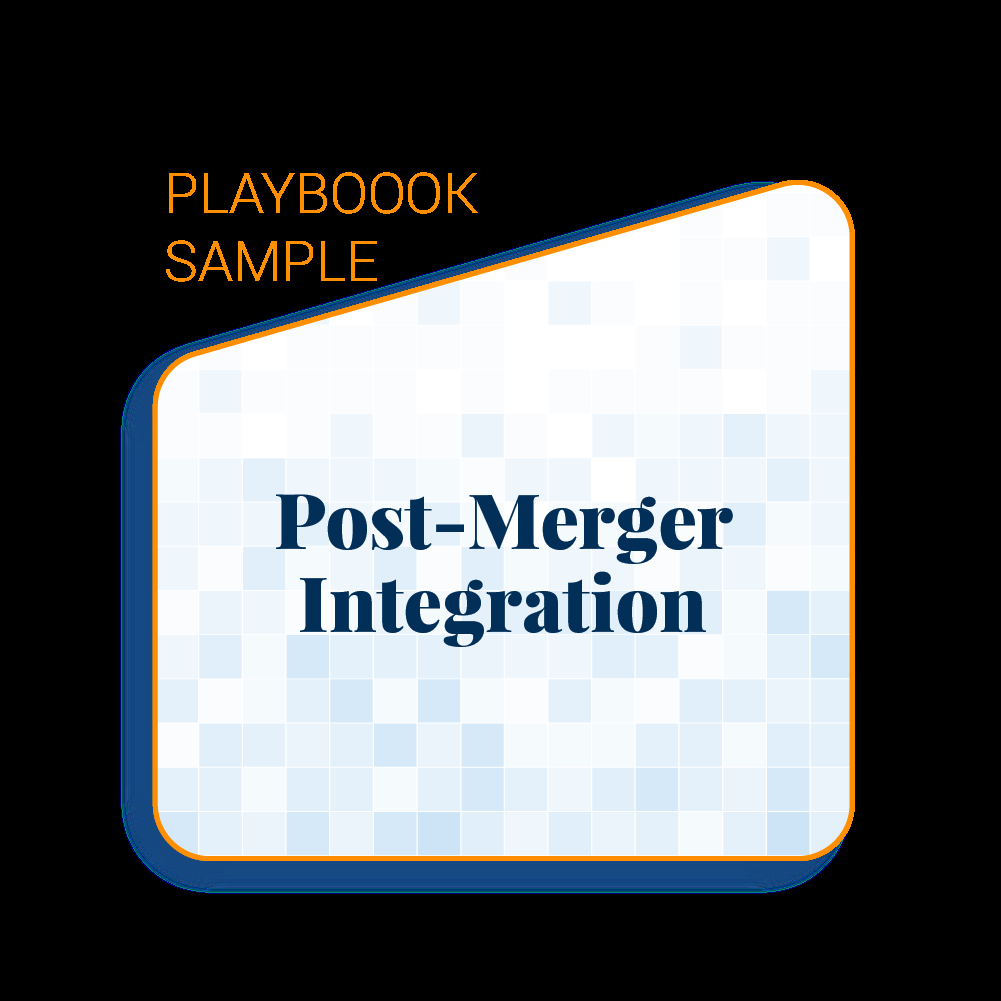 Post-Merger Integration Checklist  Playbook Sample Intended For Integration Checklist Template With Regard To Integration Checklist Template