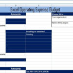 Project Operating Expense Budget Template - Projectemplates Intended For Operating Expense Budget Template