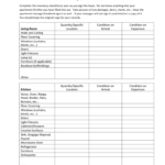 Rental Walk Through Checklist - 11 Free Templates in PDF, Word  Within Apartment Walk Through Checklist Template