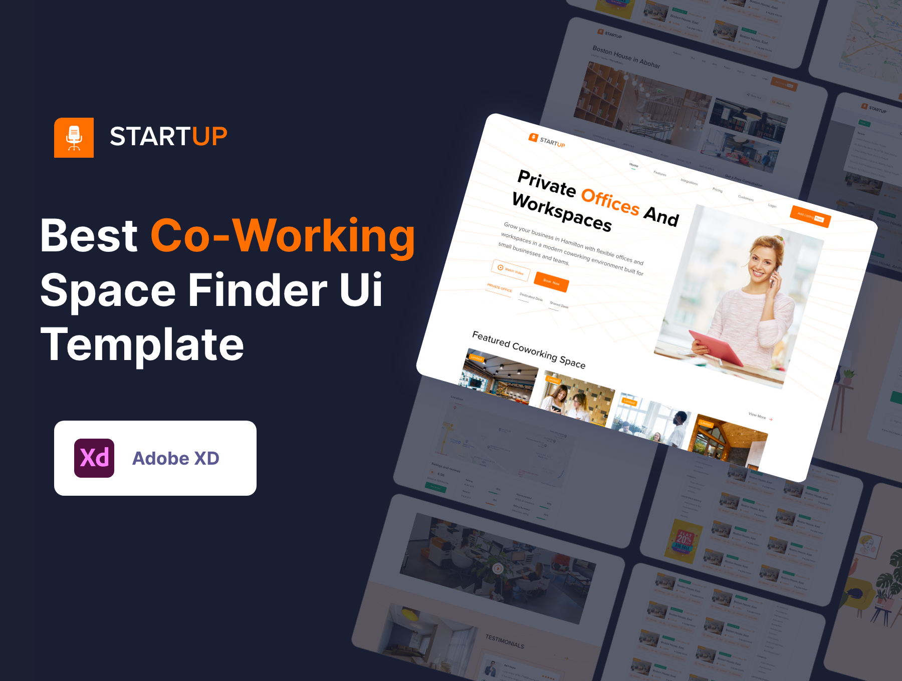 Space Work - Best Co-working space Finder UI Template — UI Kits on UI11 For Coworking Space Budget Template Intended For Coworking Space Budget Template