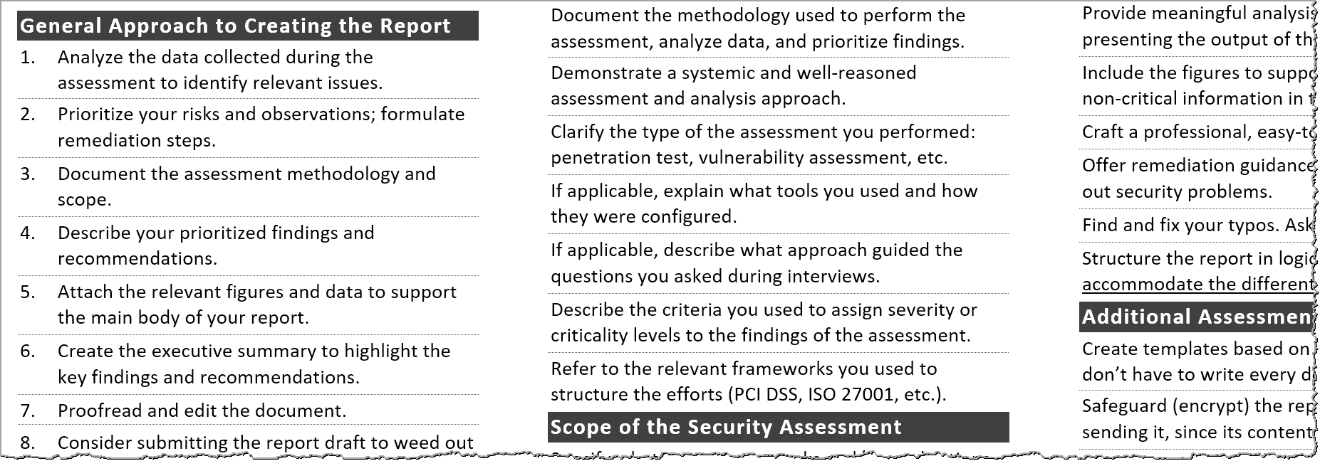 Tips for Creating a Strong Cybersecurity Assessment Report For Security Risk Analysis Template For Meaningful Use In Security Risk Analysis Template For Meaningful Use