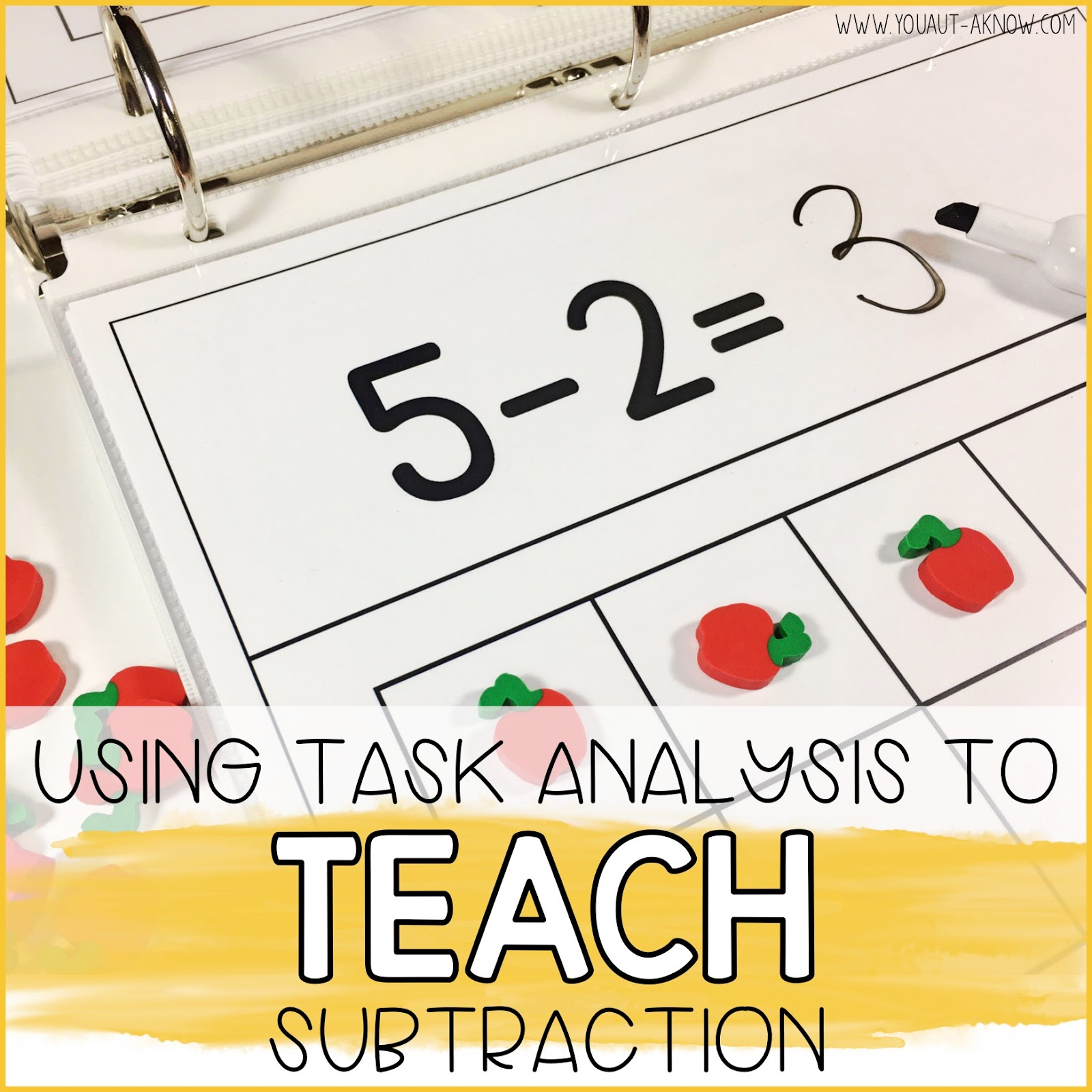Using Task Analysis to Teach Subtraction - You Aut-A Know Regarding Task Analysis Template Autism Throughout Task Analysis Template Autism